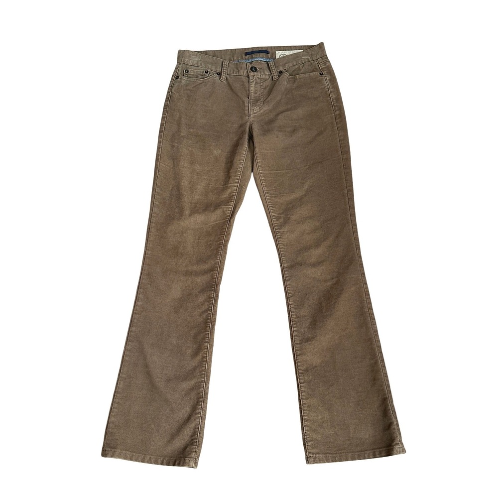 Gap 1969 Corduroy Pants Women 4R Brown Bootcut Stretch Limited Edition Boho